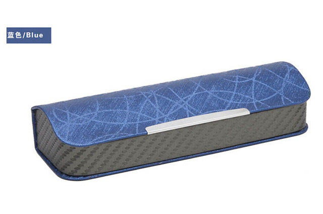 Hard Sunglasses Case Leather Spectacle Case Glasses Cover Eye